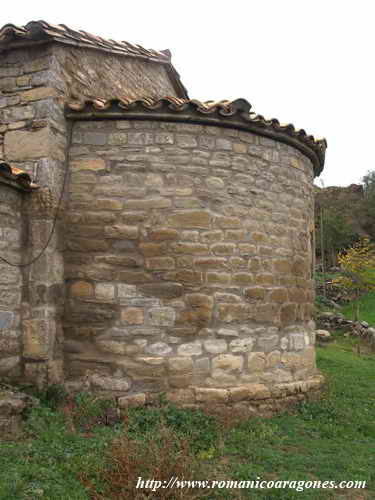 CILINDRO ABSIDAL DESDE EL SUR